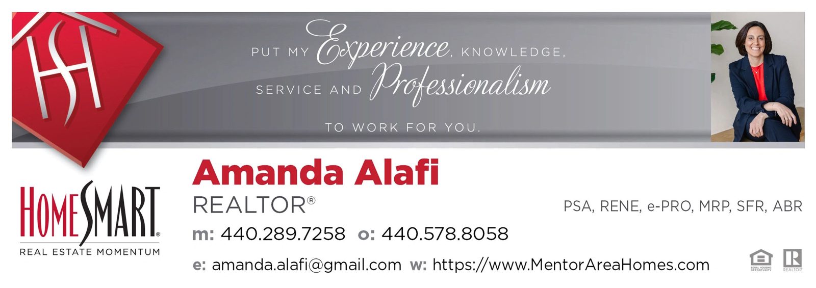 HomeSmart, Amanda Alafi, Realtor
