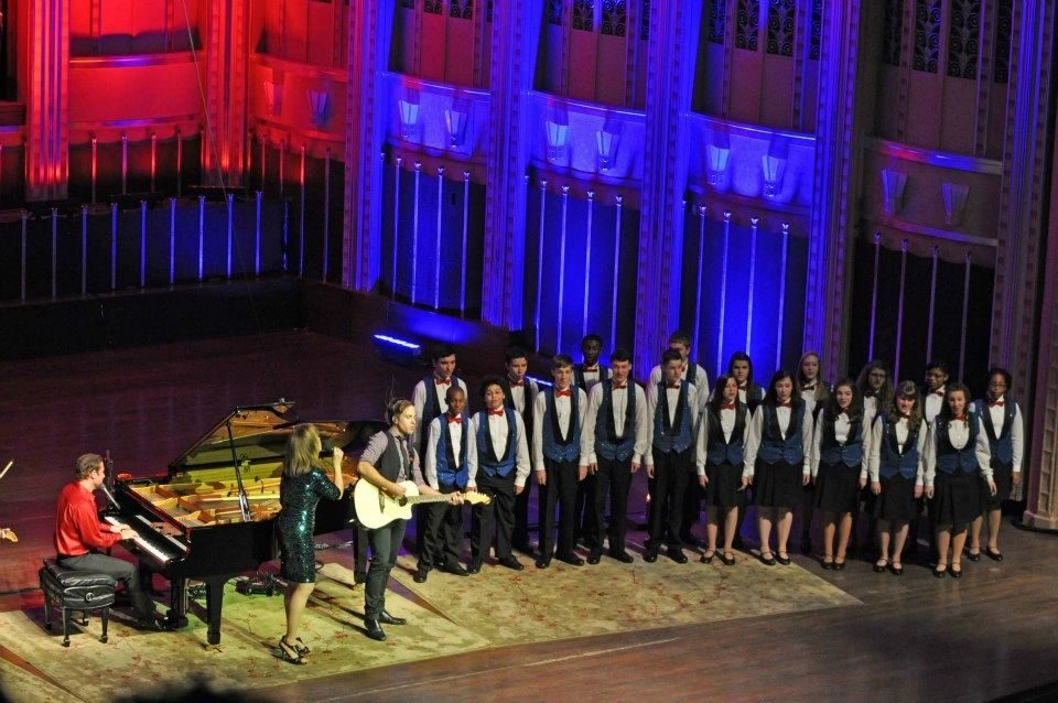 Jim Brickman with The Singing Angels 2012